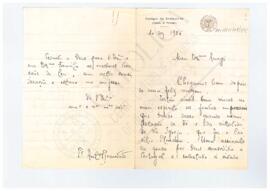 Carta do padre António Brandão para António Lino Neto