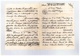 Carta de António Lino Neto para D. José Alves Matoso, bispo da Guarda