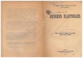 “Deveres Eleitorais”