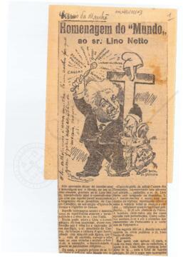 Caricaturas de António Lino Neto na imprensa