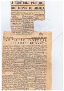 “A exortação pastoral dos bispos de Angola”