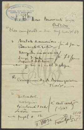 Prescrições médicas de Francisco G. Fagulha