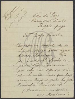 João da Silva Campos Neves, D., Bispo de Vatarba