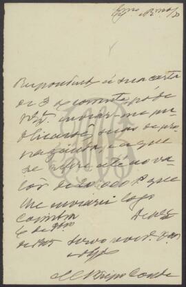 [Manuel Correia de Bastos Pina], Bispo Conde [de Coimbra]