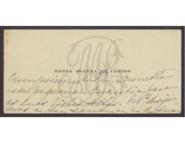 Maria Joana de Castro